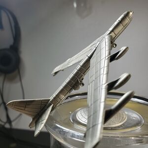 FRANKLIN MINT LTD PEWTER Boeing B-52 Stratofortress The Worlds Greatest Aircraft